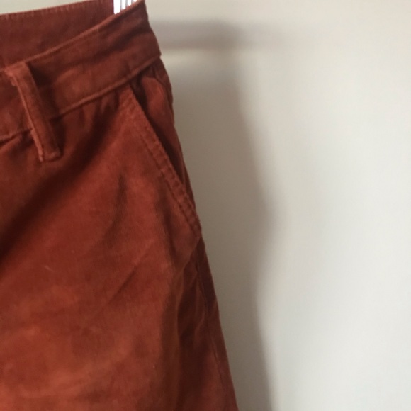 Corduroy High Rise Cropped Pants - Picture 5 of 7